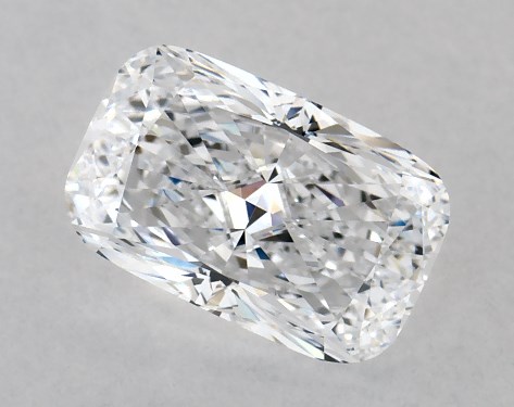 GIA 1.00 Carat D-VS1 Very Good Cut Cushion Modified Diamond